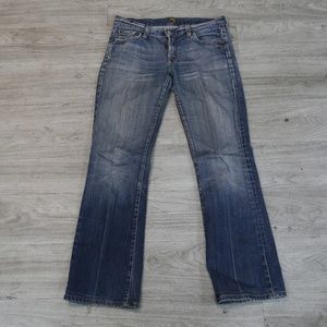 7 For All Mankind Skinny Blue Jeans Size 28
